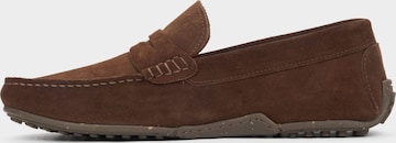 Estro Mocassins '462327' in Bruin: voorkant
