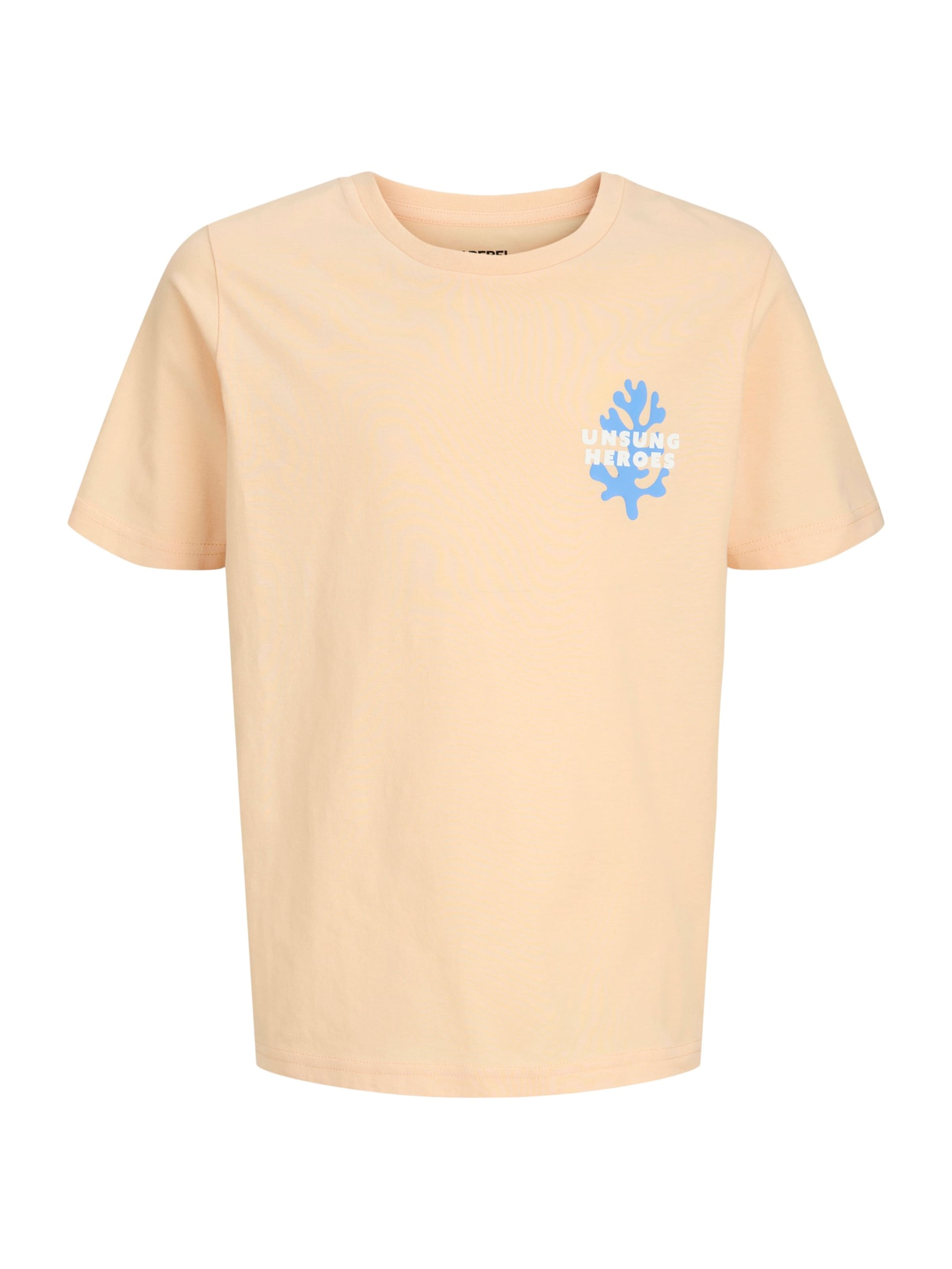 JJ Rebel Shirts 'JREBANTONIO' i orange: forside