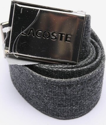 LACOSTE Belt & Suspenders in L in Grey: front