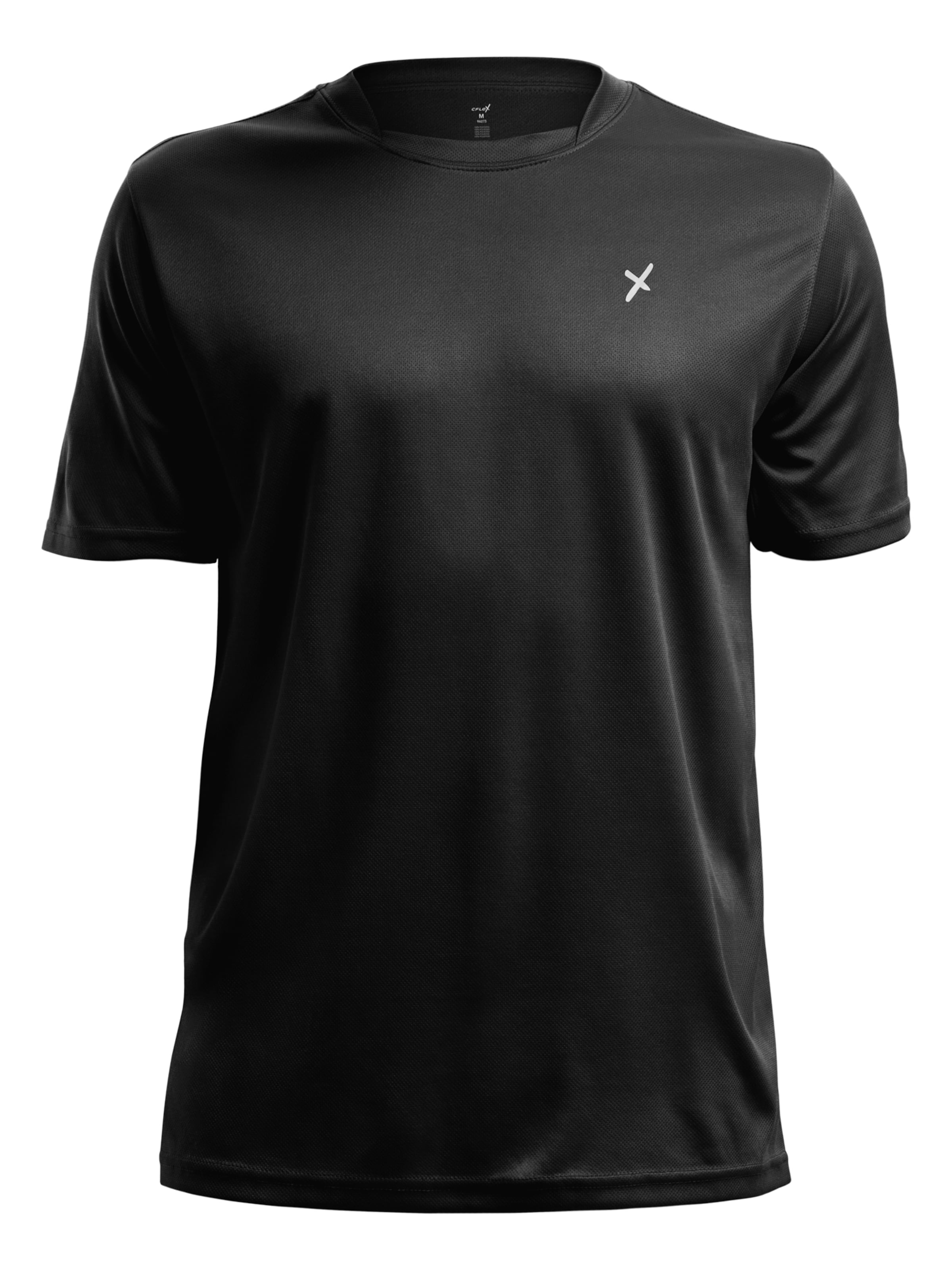 cflex Funktionsshirt 'Sportswear Collection'‌‌‌‌‌‌‌‌‌‌ in Schwarz: Vorderseite