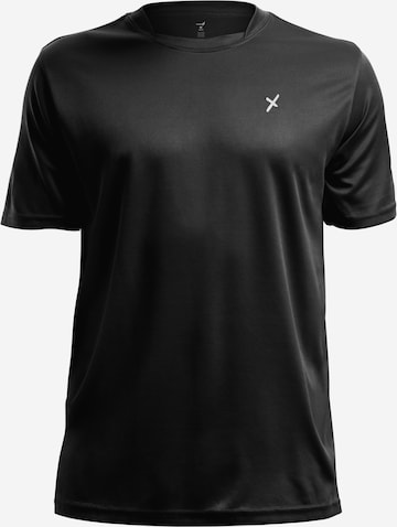 cflex Funktionsshirt 'Sportswear Collection' in Schwarz: Vorderseite