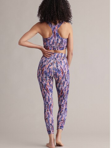 Skinny Leggings 'Cropped' Hey Honey en violet