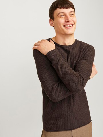 Pullover 'JJECOOPER' di JACK & JONES in marrone