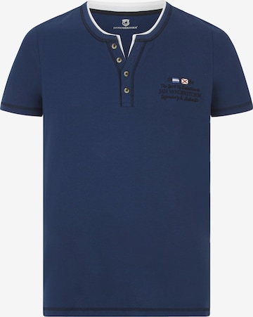 Jan Vanderstorm Shirt ' Haftor ' in Blau: Vorderseite