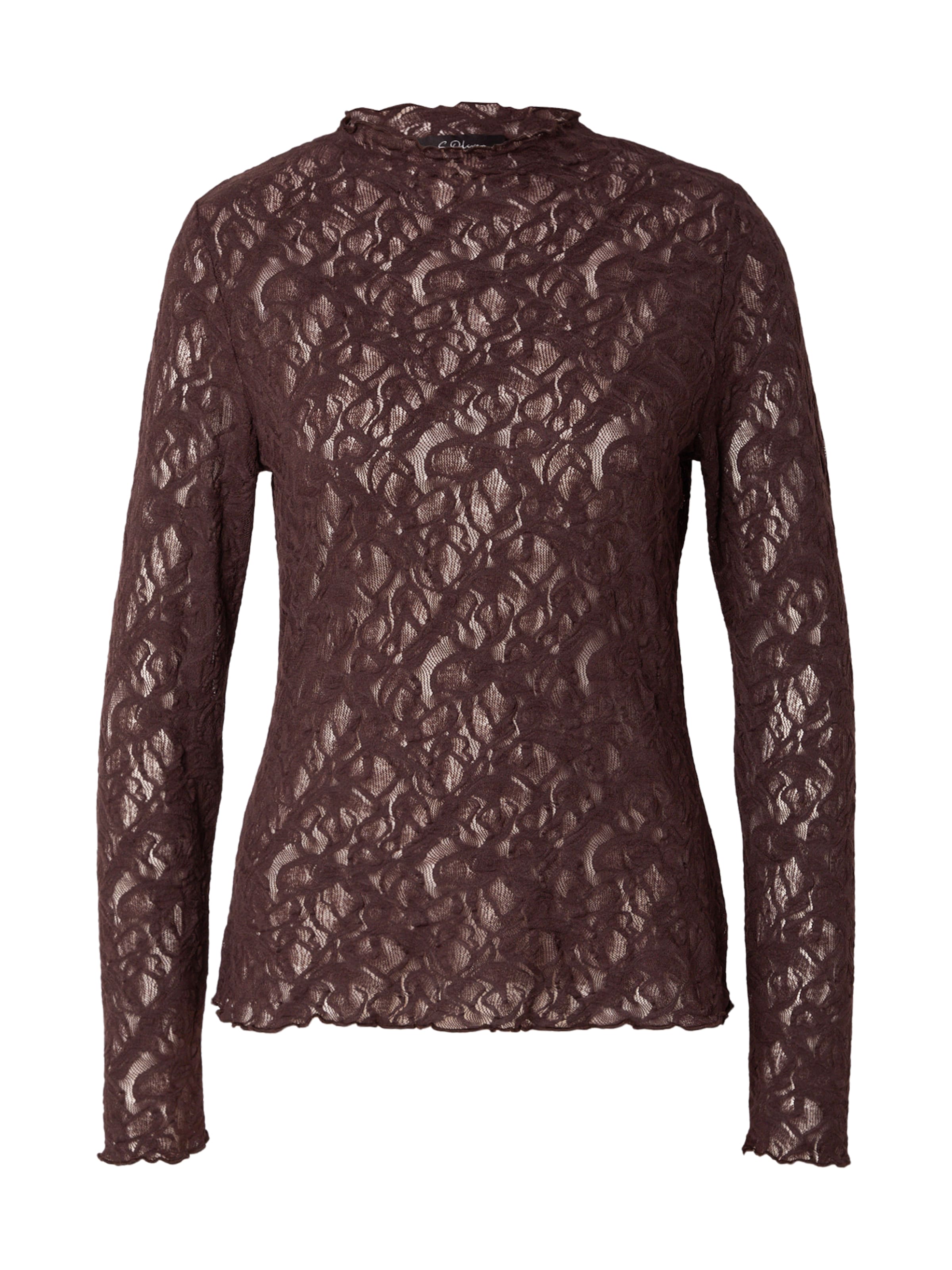 Tricou de la s.Oliver BLACK LABEL pe maro: față