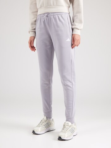 ADIDAS PERFORMANCE Tapered Sporthose 'Game And Go' in Grau: Vorderseite