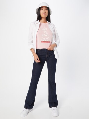 TOMMY HILFIGER Shirt in Roze