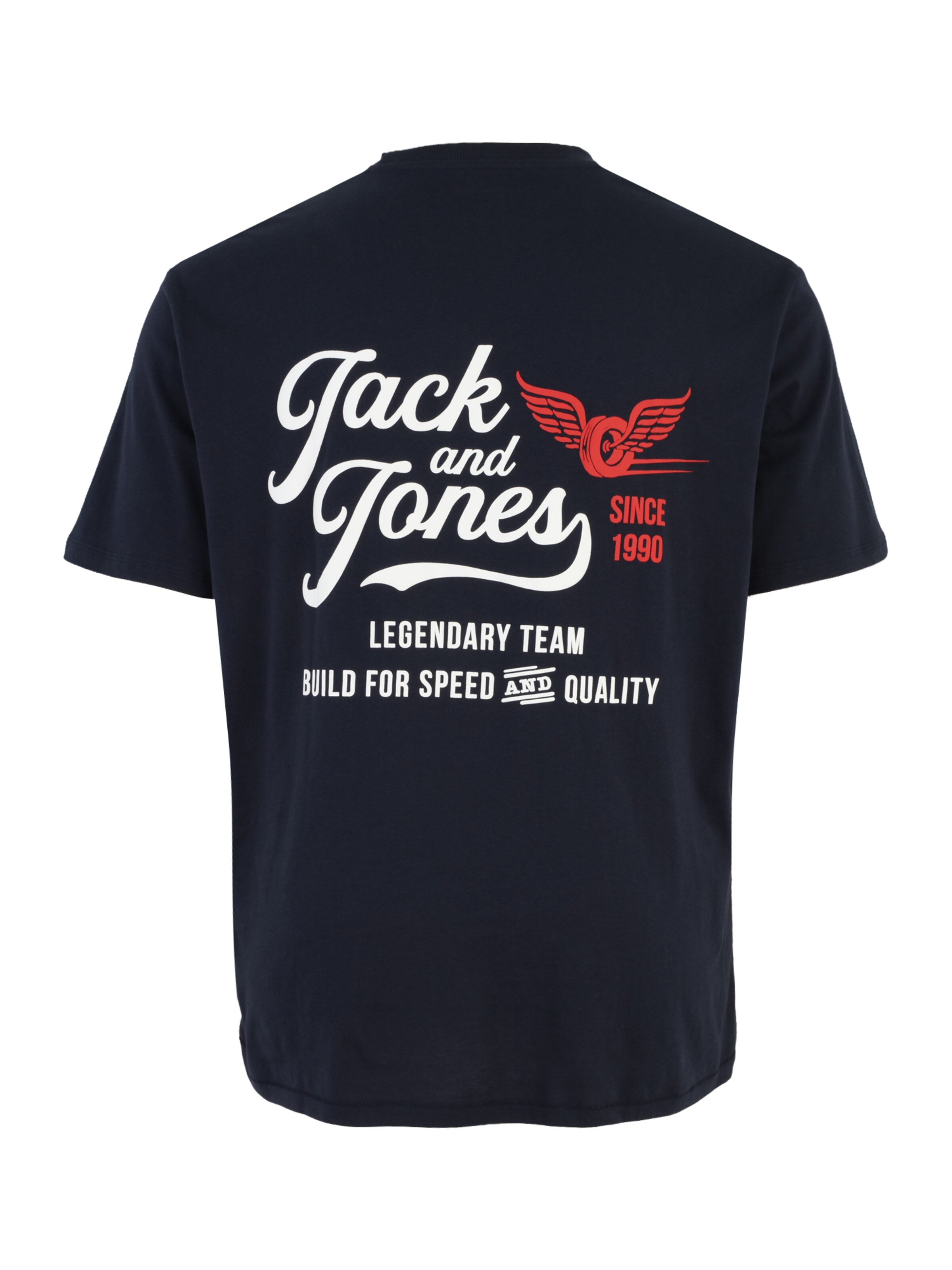 Jack & Jones Plus Футболка 'JJLEGEND' в Синий