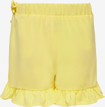 KIDS ONLY Regular Trousers 'Mette' in Yellow