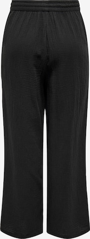 Wide leg Pantaloni 'THYRA' di ONLY in nero