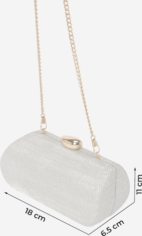 GLAMOROUS Pisemska torbica | srebrna barva