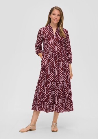 Robe-chemise s.Oliver BLACK LABEL en rouge