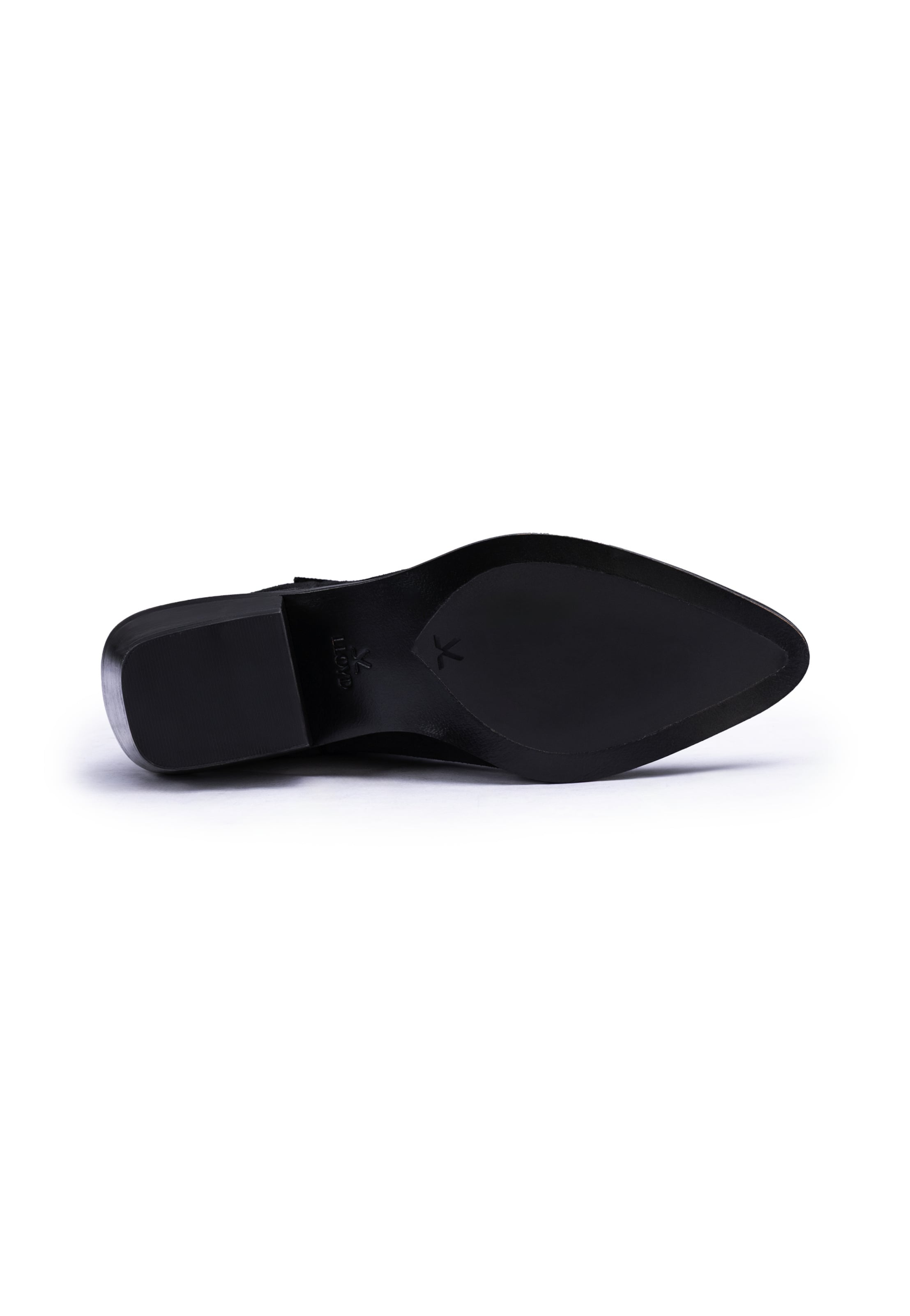 Bottes de cowboy LLOYD en noir : en bas