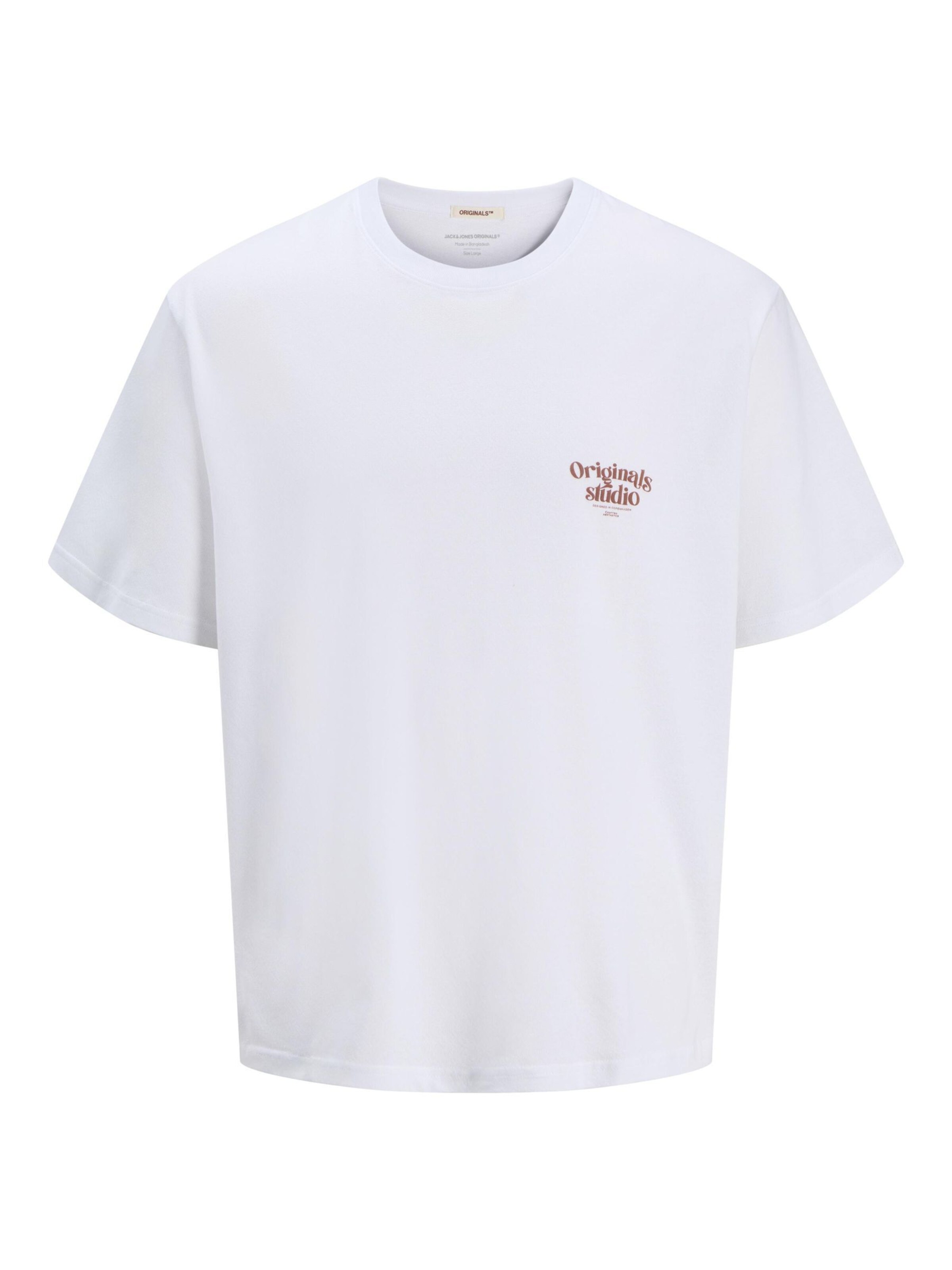 JACK & JONES Bluser & t-shirts i hvid: forside