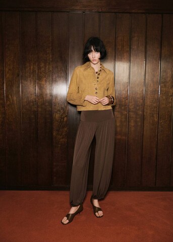 MANGO Jacke in Gelb