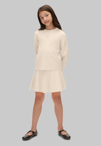 Calvin Klein Jeans - Conjunto en beige: frente