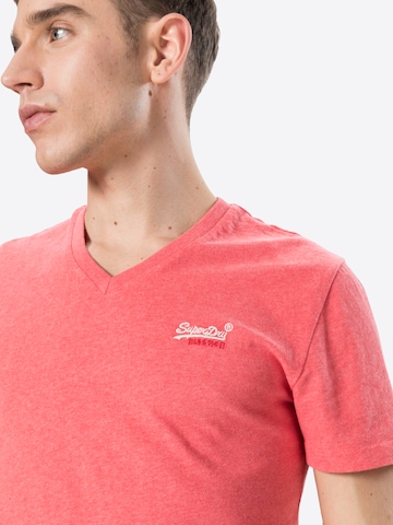 Superdry Tapered T-Shirt in Orange