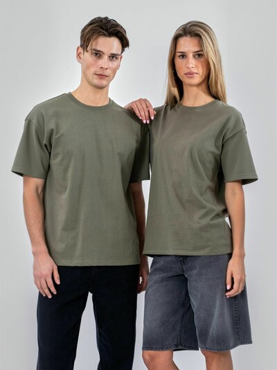 Top ' Heavy ' pe XXXL TEESHOPPEN pe oliv, Vizualizare produs
