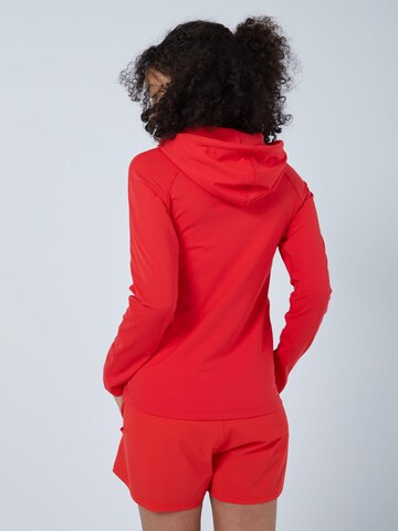 SPORTKIND Sportjas 'Hooded Jogging Jacket' in Rood