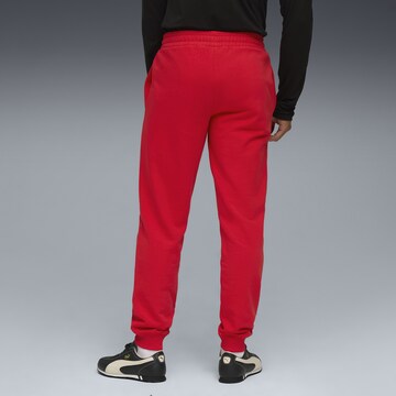 Effilé Pantalon de sport 'AC Milan FtblEssentials' PUMA en rouge