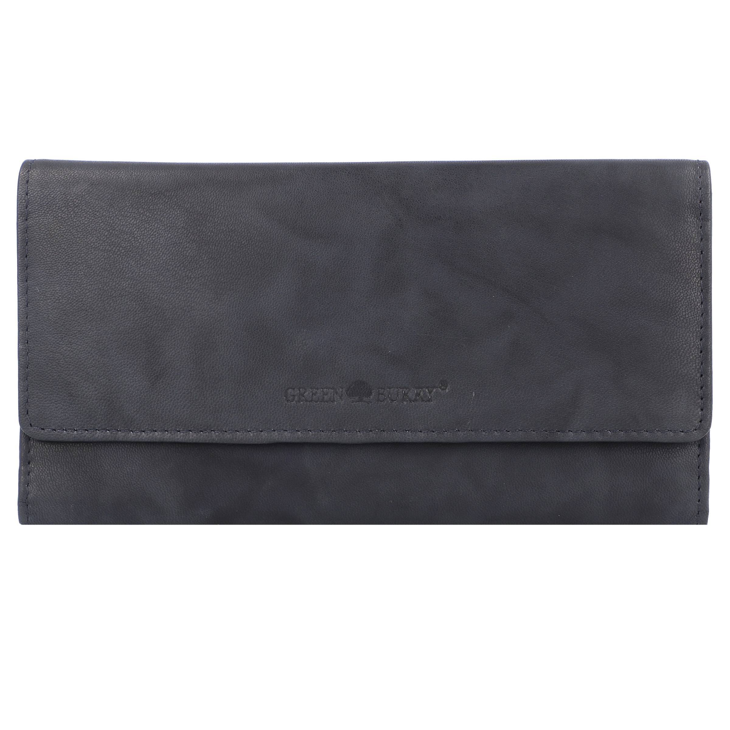 GREENBURRY Wallet in Blue: front