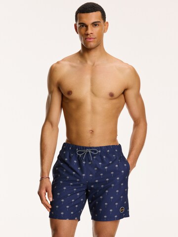 Shorts de bain Shiwi en bleu : devant