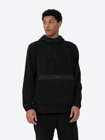 4F - Sweatshirt de desporto em preto: frente