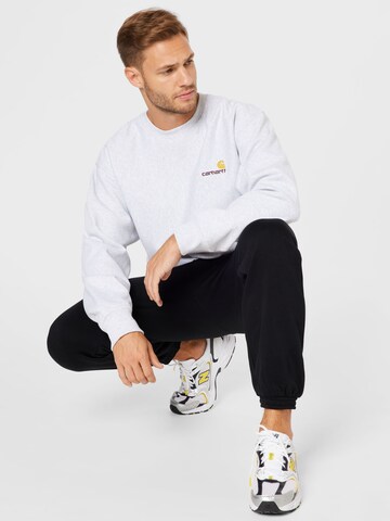 Carhartt WIP Mikina 'American Script' – bílá