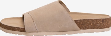 Mule Ombre en beige : devant