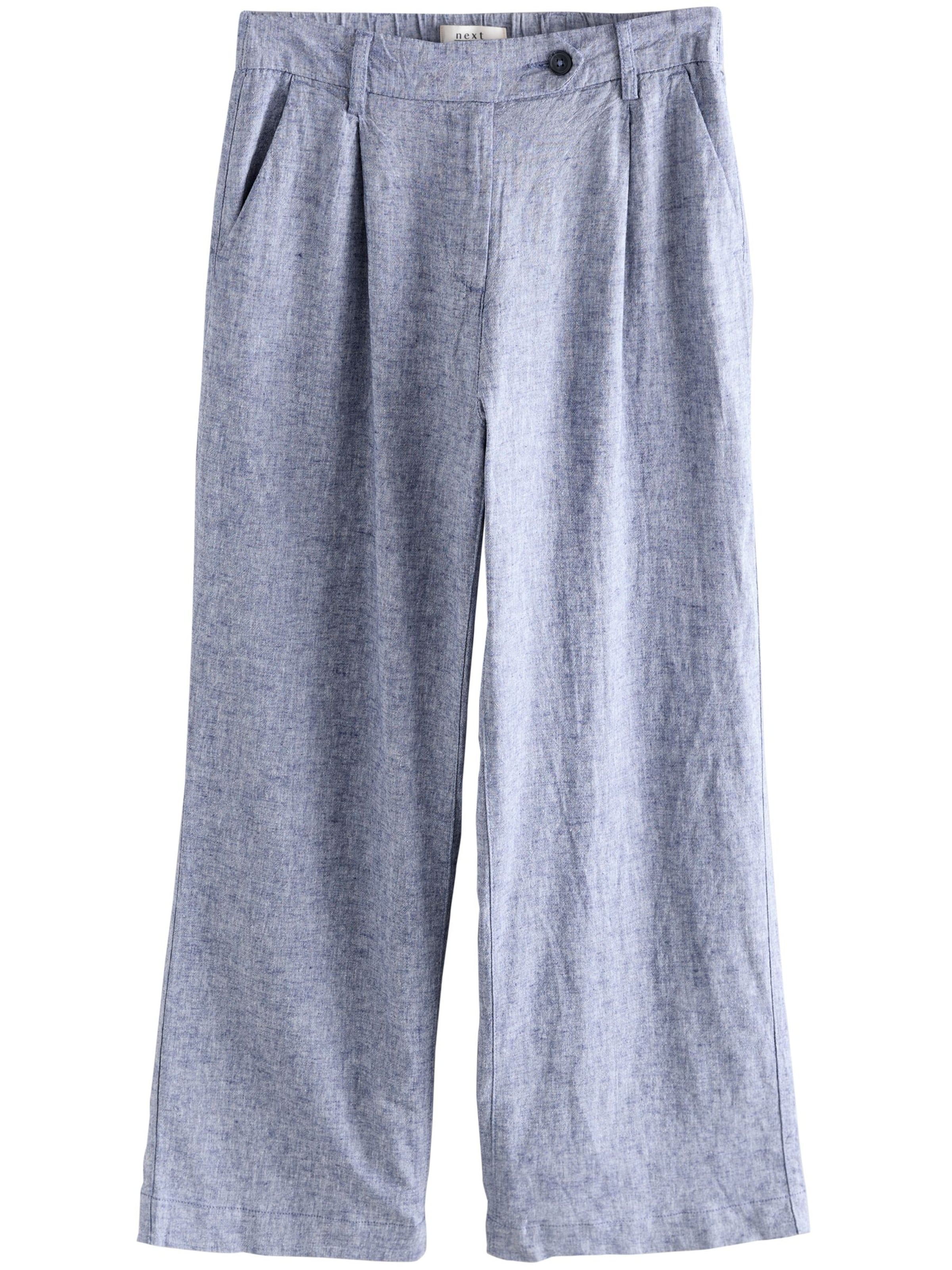 Next Hlače 'Stay Smart' u plava melange, Pregled proizvoda