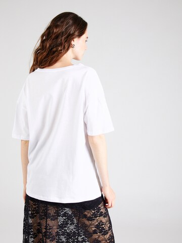 Noisy may T-Shirt 'NMSERA' in Weiß