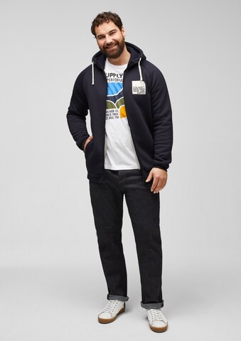 s.Oliver Sweat jacket in Blue