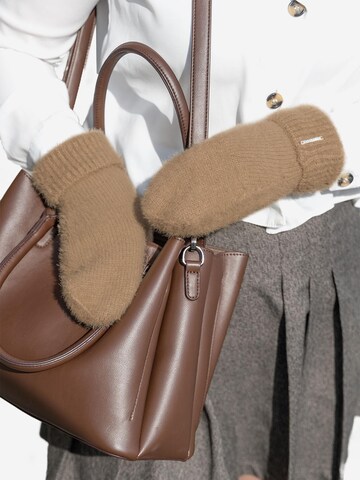 Vivisence Full Finger Gloves '7205' in Brown