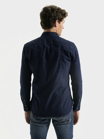 CAMEL ACTIVE Regular fit Button Up Shirt in Blue