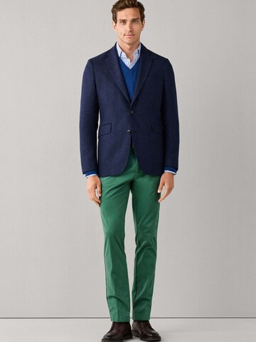 Hackett London Slim fit Suit Jacket in Blue