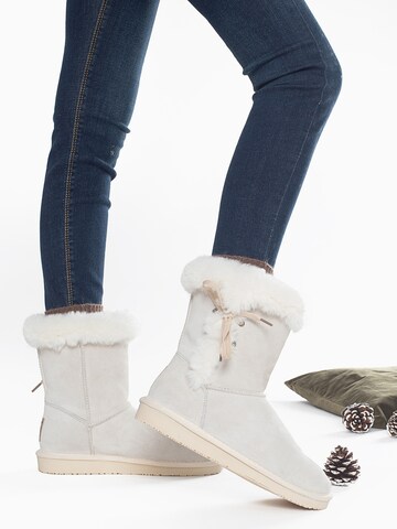 Gooce - Botas de nieve 'Alissa' en blanco