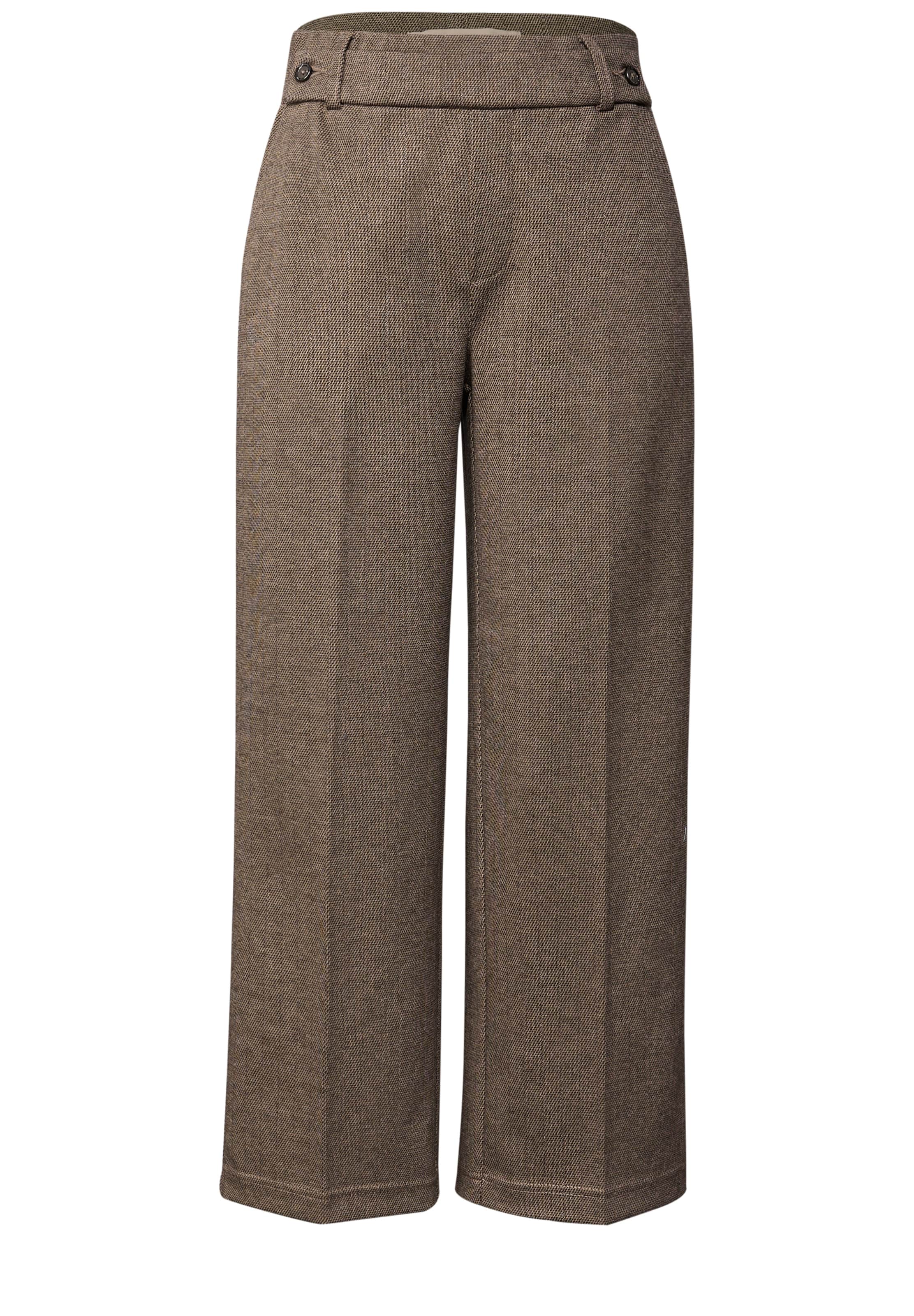 STREET ONE Regular Hose in Braun: Vorderseite