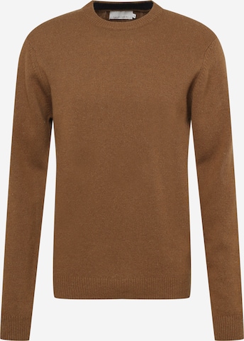 Casual Friday Pullover 'CFKarl' in Braun: predná strana