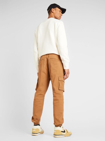 Only & Sons Tapered Cargo trousers 'CAM STAGE' in Brown