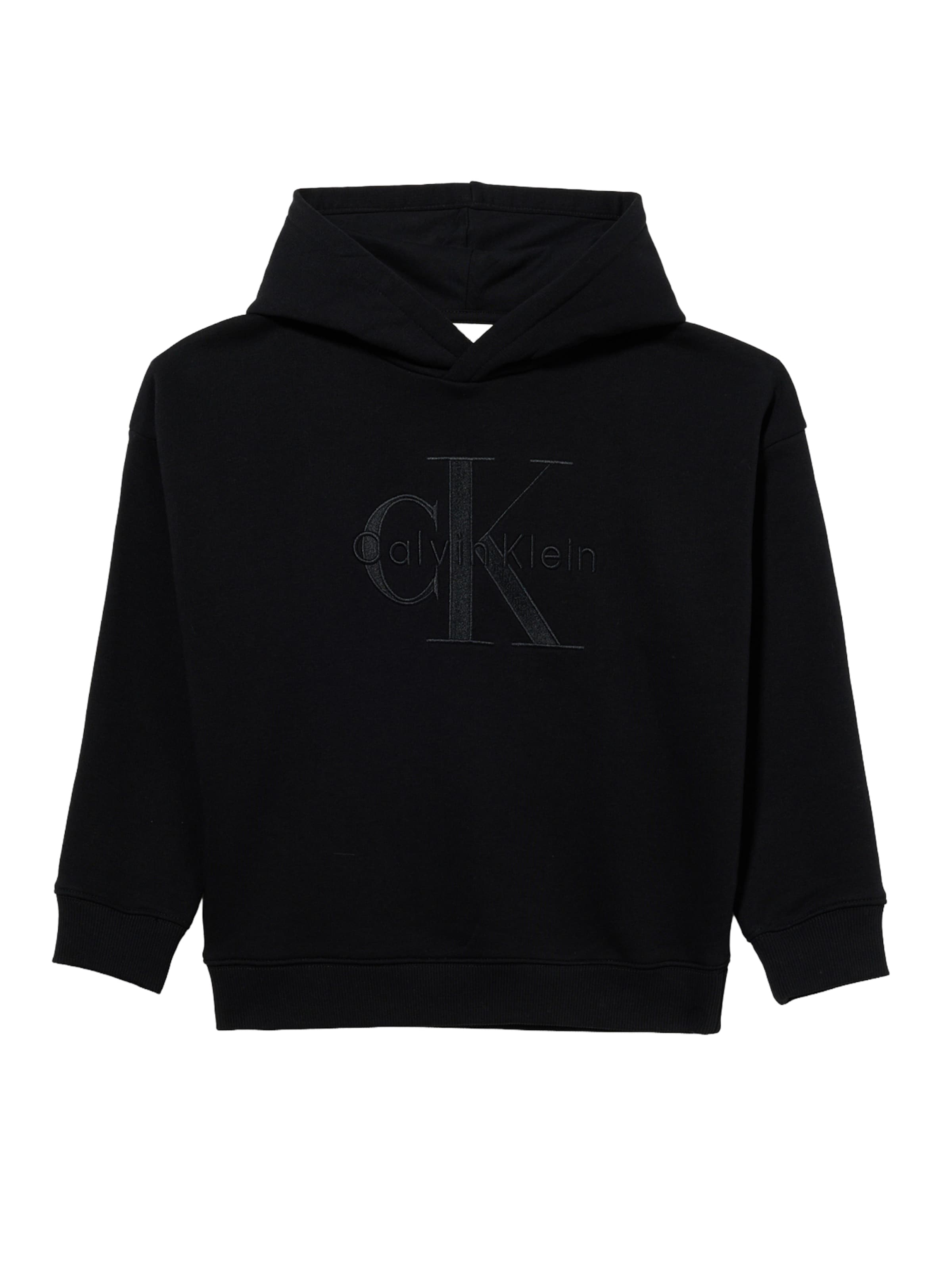 Calvin Klein Jeans Majica | črna barva: sprednja stran