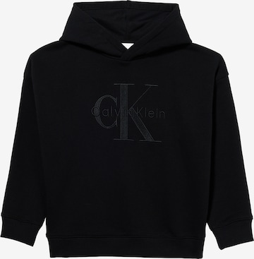 Felpa di Calvin Klein Jeans in nero: frontale