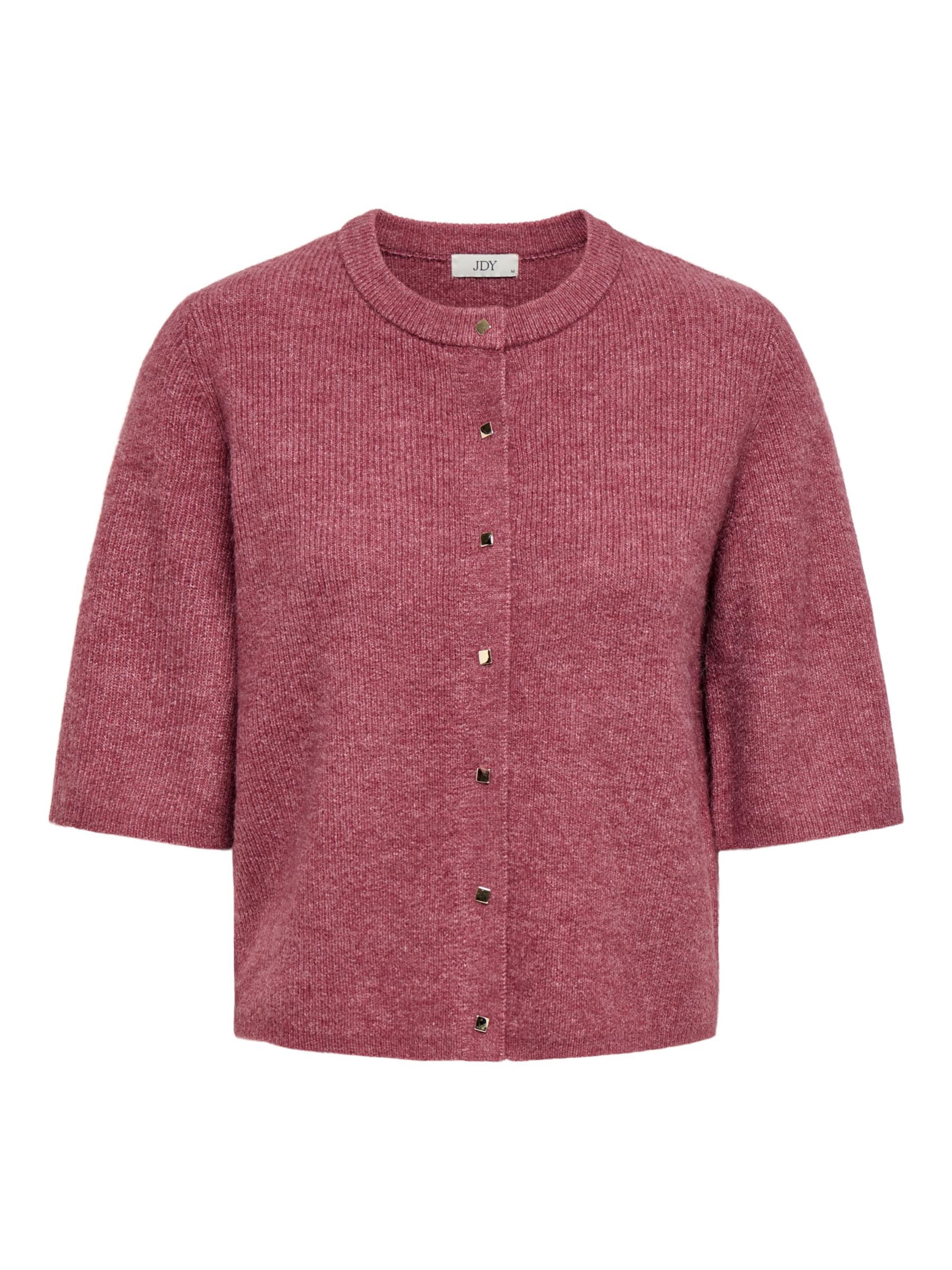 Cardigan 'JDYLumi' JDY en rose : devant