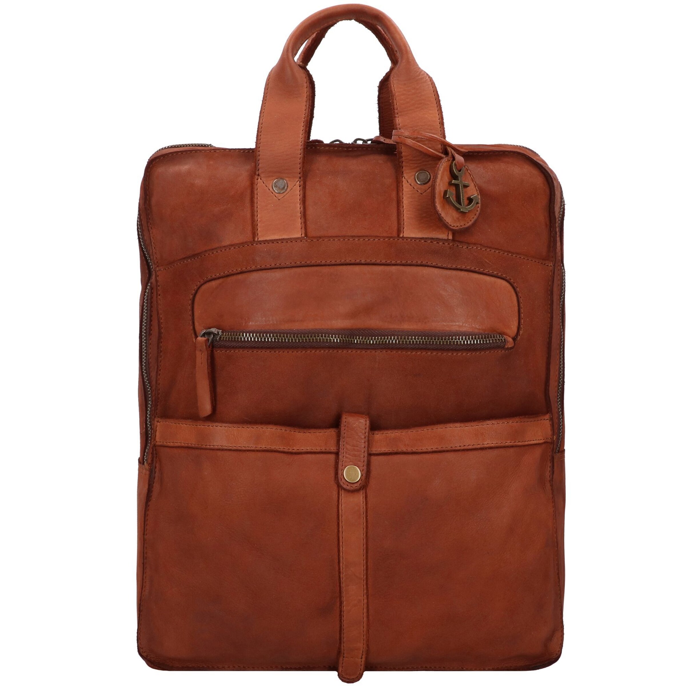 Harbour 2nd Backpack in Brown: front