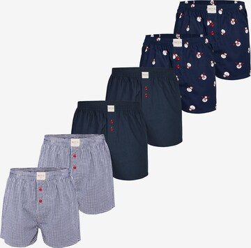 Phil & Co. Berlin Boxershorts ' Christmas Boxer ' in Gemengde kleuren: voorkant