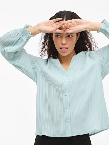 Chemisier 'VIELMA' VILA en bleu