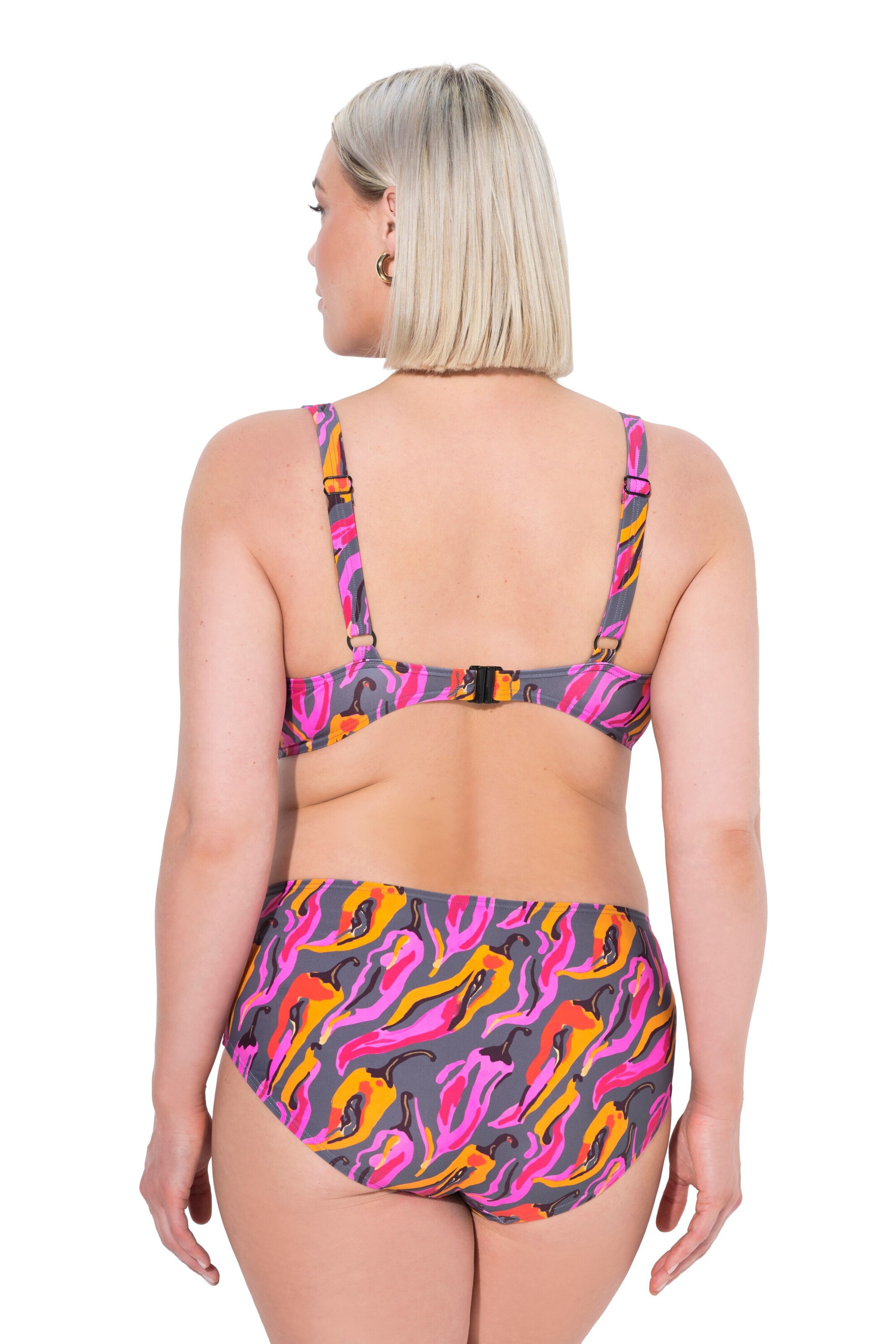 Ulla Popken Minimizer Bikini in Roze