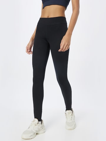 ROXY Skinny Športové nohavice - Sivá: predná strana