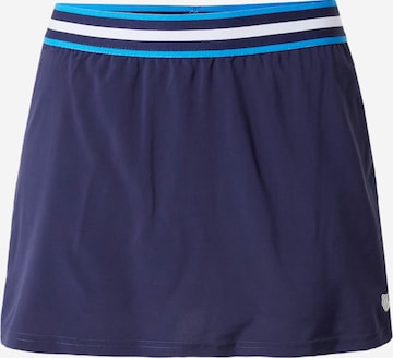 K-Swiss Performance Athletic Skorts in Blue: front