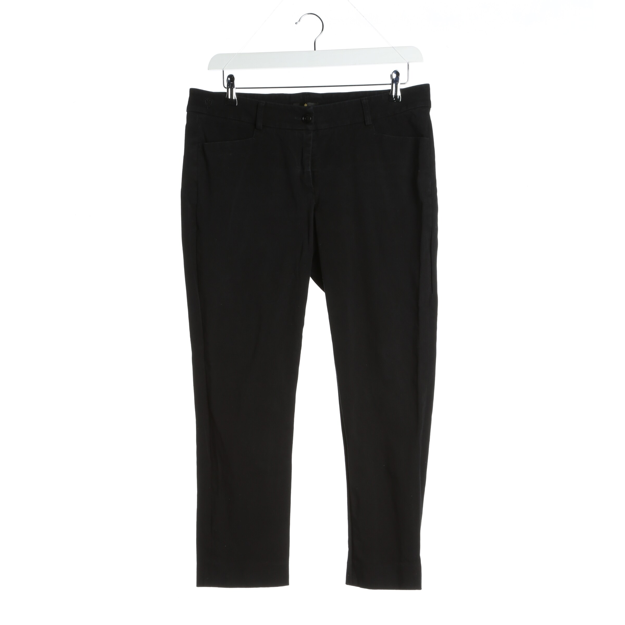 Habsburg Hose XXL in Schwarz: Vorderseite