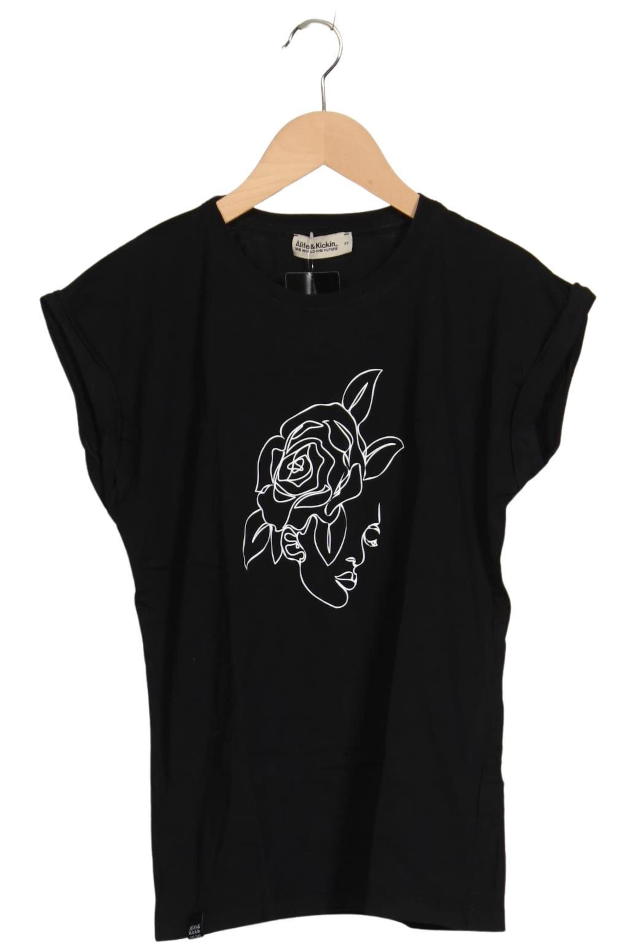 alife & kickin Top & Shirt in XS in Black: front